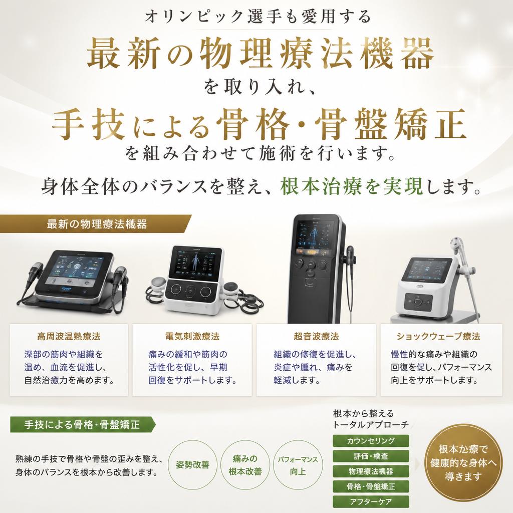 最新の治療法を活用