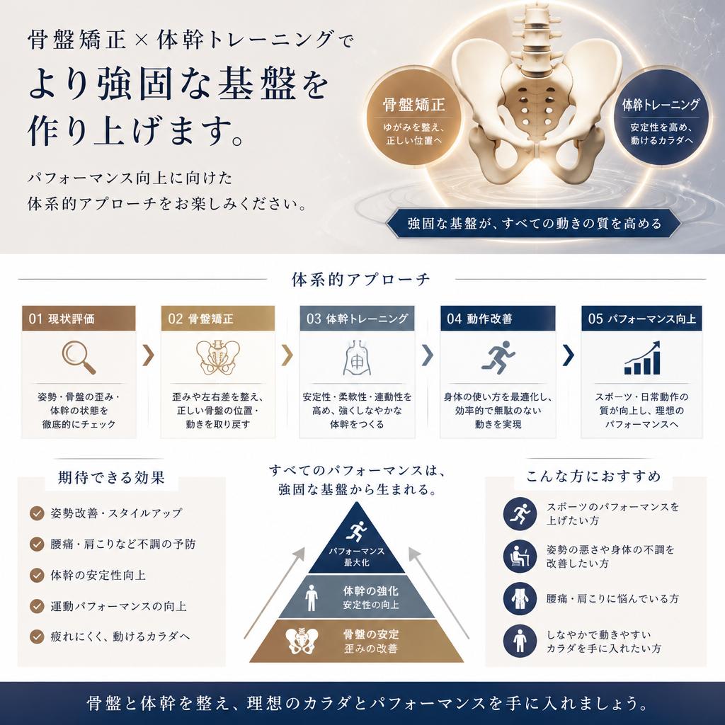 体幹トレーニングとの連携