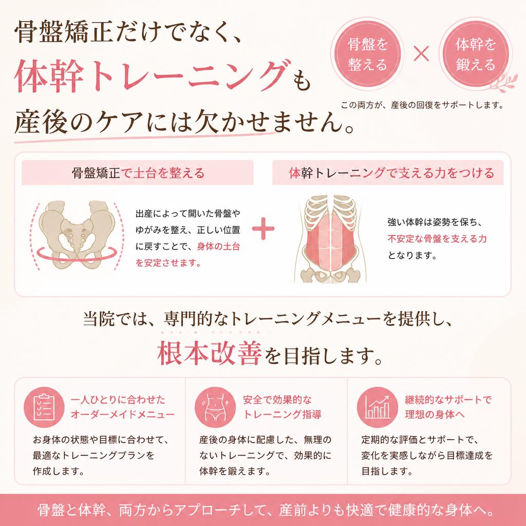 体幹トレーニングで基礎力をアップ