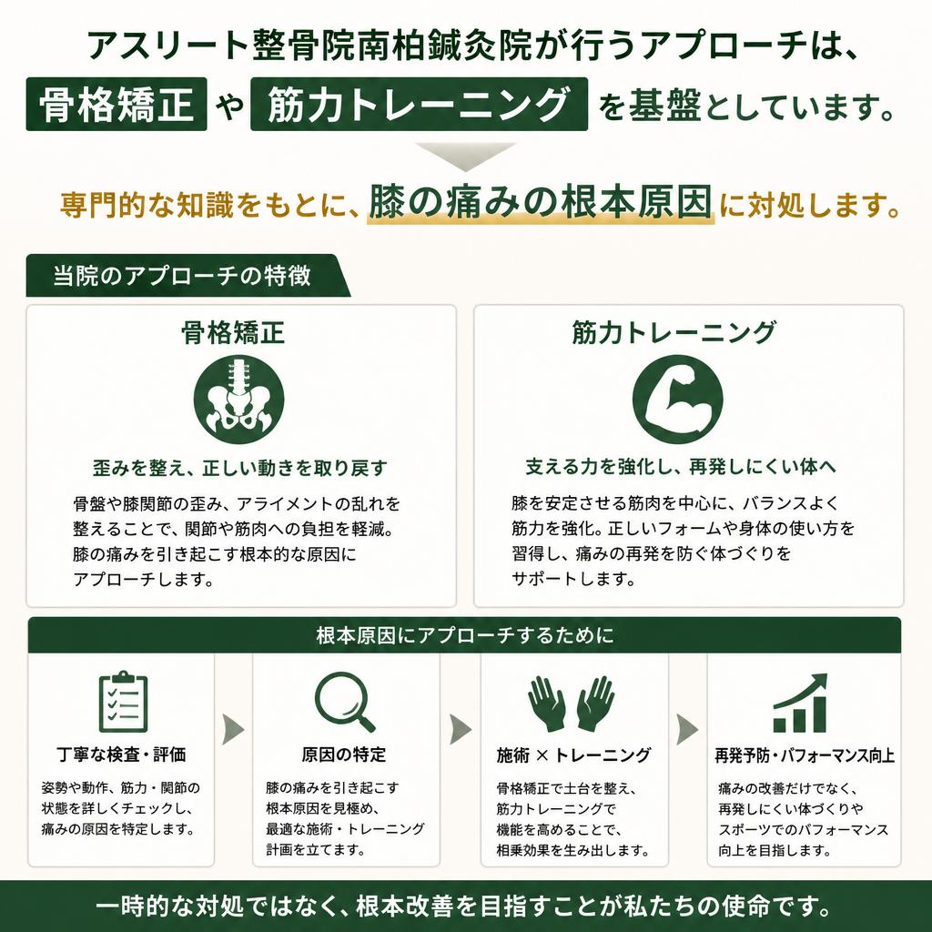 新しいアプローチ、根本改善のメカニズム