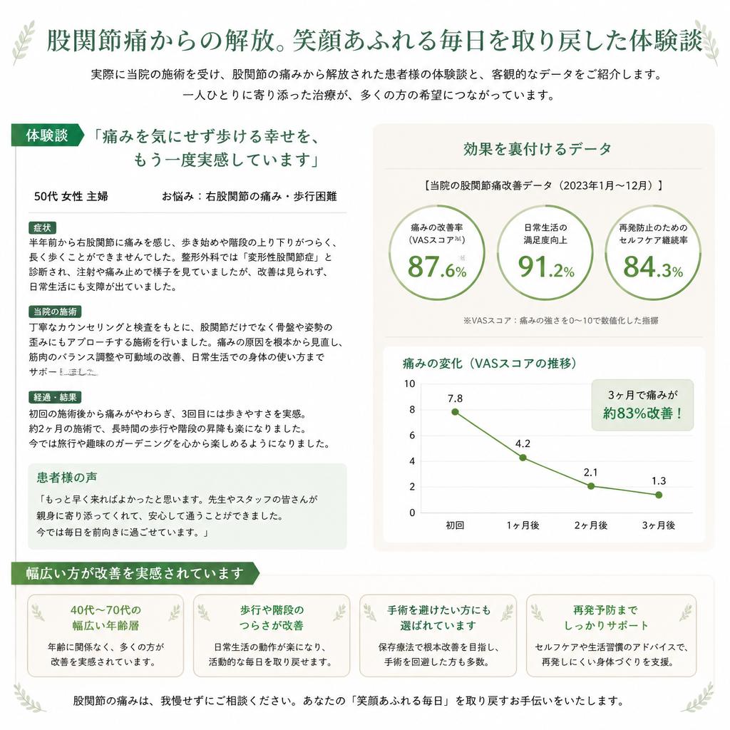 患者の声：改善事例