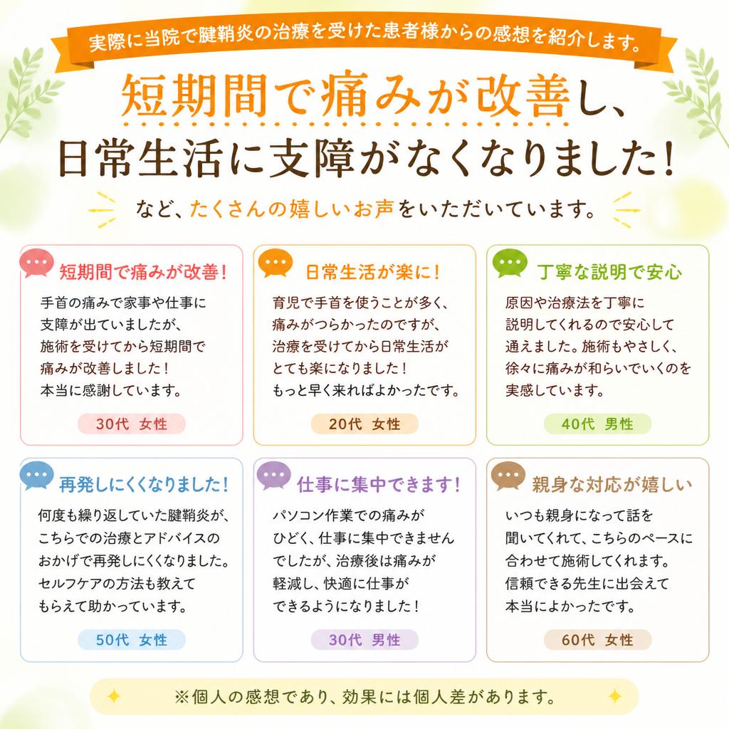 患者様の声