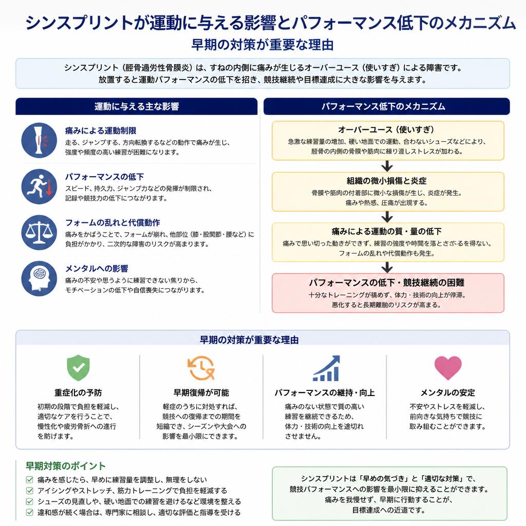 運動パフォーマンスへの影響