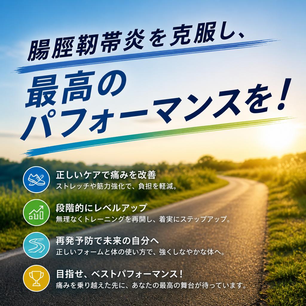 腸脛靭帯炎を克服し、最高のパフォーマンスを！