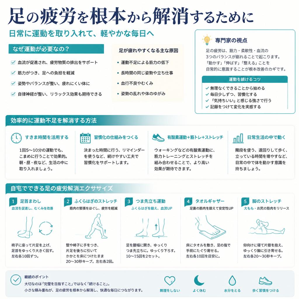 運動不足解消のためのサポート