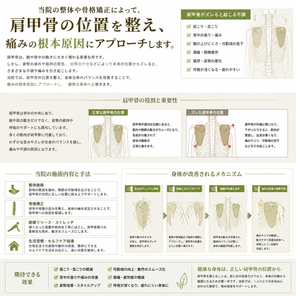 整体と骨格矯正で根本改善！