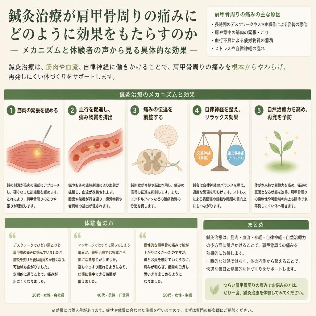 鍼灸の効果とそのメカニズム