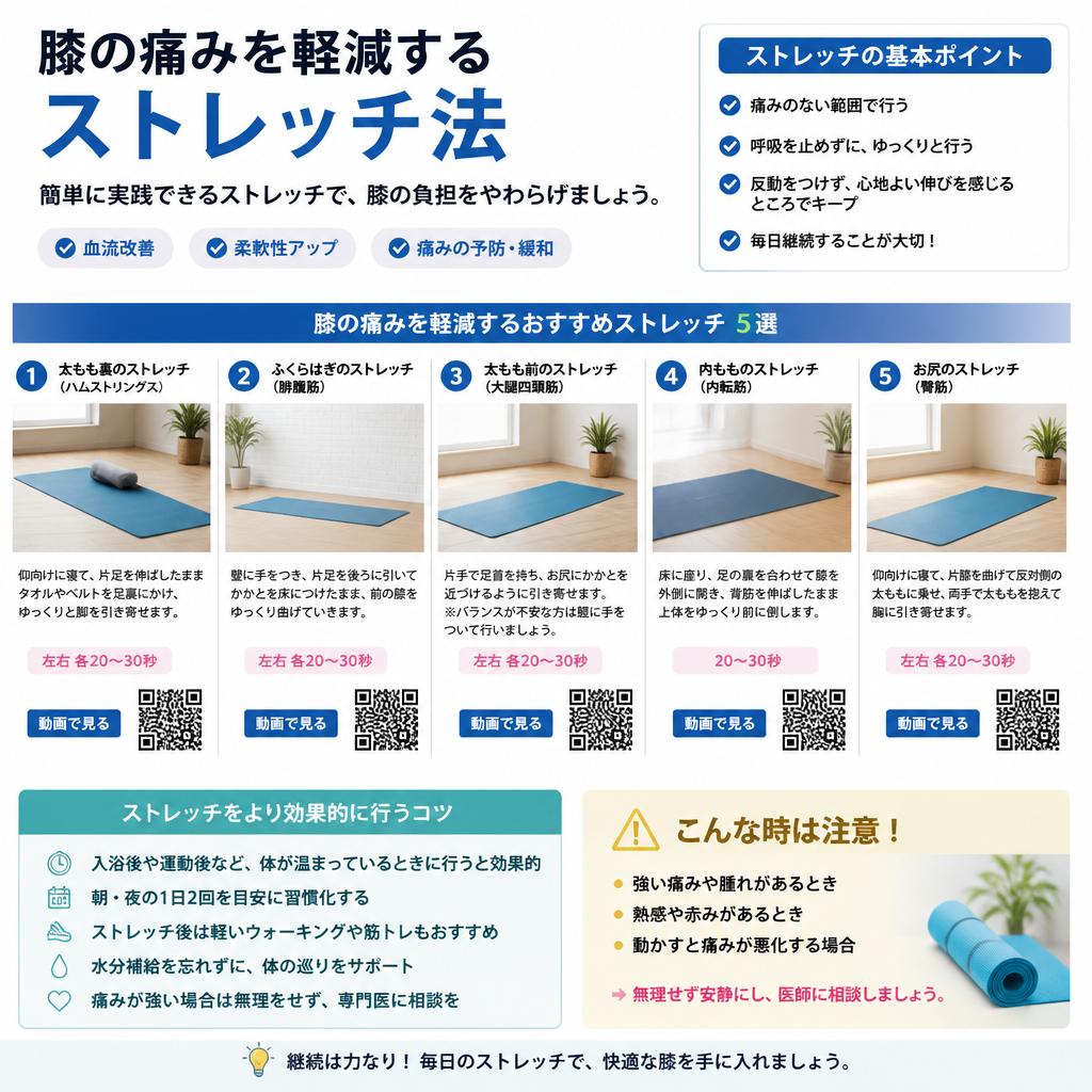 自宅でできる効果的なストレッチ法